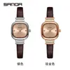 Sanda Nuevo 7052 reloj de pulsera de cuarzo para mujer correa pequeña casual moderno todo-partido simple