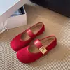 Zapatos planos de suela blanda con velcro, modelo nuevo 2026, corte bajo, punta redonda, cómodos zapatos Mary Jane de verano, no cansan y son suaves