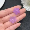 Gradiente Aleatório Flor de Cerejeira Acrílico Perfurado Flor de Cinco Pétalas DIY Brincos Acessórios de Cabelo Grampo de Cabelo Peças de Joia Pacote de Material Atacado