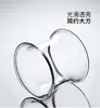 Infusor de Té de Vidrio Transparente Colador Fino para Té Utensilios de Té Gongfu Utensilios de Té Sencillos Filtro de Té de Vidrio Resistente al Calor