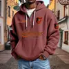 Ropa Nueva para Hombre Transfronteriza 3D Amazon Más Vendida Sudadera con Cremallera Tendencia de Comercio Exterior Sudadera Serie Nueva de la NFL