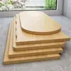 Panel de Partición de Escritorio de Madera Maciza de Pino Escritorio de Oficina para Computadora Encimera de Barra Procesamiento de Troncos Gruesos 2358cm
