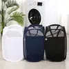 Cesta de Lavandería de Gran Capacidad Más Vendida en Amazon Hamper Plegable para Lavandería en el Baño para Uso en el Hogar Cesta de Almacenamiento Portátil