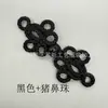 Accesorios para Empaques Suce Sentido Avanzado Nuevo Jarrón Chino Botón de Perla y Cristal Botón para Ropa Infantil Hebilla Antigua de Cheongsam