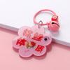 Llavero de Flor Acrílico Niños y Niñas Campana para Niños Lindo Mochila Bolso Adorno Regalo Colgante Decoración Personalización