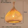 Nuevo Candelabro de Linterna de Bambú Estilo Chino para Casas de Té, Casas de Huéspedes, Restaurantes de Hot Pot, Luces Decorativas de Restaurantes, Salas de Té de Hotel, Barras de Bar, Lámparas de Arte de Bambú
