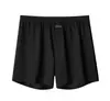 Ropa Interior de Algodón Puro para Hombre, Calzoncillos tipo Boxer Talla Grande, Shorts Deportivos Finos de Cintura Alta Transpirables, Ropa Interior de Algodón Puro para Hombre