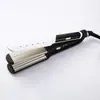 Plancha Rizadora y Alaciadora de Salón de Belleza, Plancha Plana Eléctrica 2 en 1 para Alaciar y Rizar