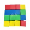 Dados Coloridos de Seis Lados de Eva Quadrados Blocos de Construção Infantis Brinquedos Padrão Imprimível Logo Espuma de Eva a 38 Graus Peneira