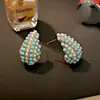 Pendientes de Plata de Ley S925 Estilo Commuter con Incrustaciones de Perla, Estilo Lujo Ligero, Pendientes Versátiles y de Gama Alta con un Sentido de Sofisticación