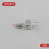 Tampa cilíndrica de 12mm com capa de roda excêntrica plástica, conector três em um para móveis, tampa decorativa, tampa contra poeira, tampa de ocultação.