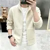 ¡Artículo de alto kilometraje!! Otoño/Invierno 2026 Chaqueta Cardigan Sudadera Exterior de Felpa de Manga Larga Doble Cara Moda Casual