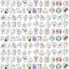 4cm Resumo de Patch Popular Transfronteiriço Tk Xiaohongshu Douyin Material DIY Acrílico Feito à Mão Peça de Acessório Cartoon