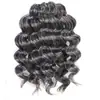 Peluca cabello rizado africano trenza sucia ola de océano ola grande rizado de océano peluca de moda fábrica venta al por mayor
