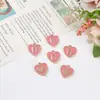 Serie de 26 Letras Corazón Gota de Aceite Aleación Accesorios Colgante DIY Pulsera Collar Colgante Perforado Accesorios para Joyería