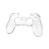 Capa Cristal para Controle PS4 Capa Dura para Controle PS4 Capa Transparente Capa Protetora Fivela Dividida Capa Cristal PS4