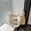 Nova Bolsa de Ombro Tendência 2025 Moda Textura Simples Mochila Moda Feminina Bolsa de Ombro Único Transversal Bolsa para o Dia a Dia