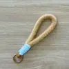 Lanyard de Muñeco de Peluche Colorido para Teléfono, Correa Corta para Muñeca, Llavero para Funda de Teléfono, Correa Antiperdida, Accesorio para Bolso