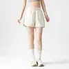 Shorts de fitness femininos respiráveis de secagem rápida para o verão, shorts de ioga soltos e modeladores, calças esportivas de três quartos de cintura alta para corrida e treinamento