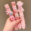 Pegatinas Lindas de Flequillo Kuromi para Niñas, Pegatinas para Cabello Roto, Diademas, Velcro para Niñas, Diademas para Niñas Pequeñas, Diademas, Accesorios para el Cabello