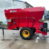 Tractor Esparcidor de Estiércol, Esparcidor de Estiércol Montado en Tractor, Esparcidor de Estiércol y Fertilizante, Esparcidor de Estiércol de Tres Ruedas, Máquina Esparcidora de Fertilizante para Huertos y Tierras de Cultivo