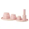 Venda Quente Transfronteiriça Conjunto 5g15g30g Frasco de Esmalte em Gel Hexagonal Moldagem por Injeção Pintura em Spray Processo de Cobertura Total Pote de Gel para Nail Art