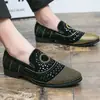 Nuevos Zapatos de Hombre de Gran Tamaño Transfronterizos de Otoño, Zapatos Formales de Cuero, Zapatos Casuales Slip-On de Estilo Coreano para Hombre, Zapatos de Punta de Cuero para Hombre