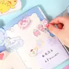 Papelería Creativa Sanrio Serie de Dulces Perro Orejón Grande Hello Kitty Dibujos Animados Lindos Japoneses y Coreanos Pegatina de Espuma para Diario de Estudiante