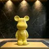 Oso Corazón Lindo Cerámica Decoración del Hogar Adorno Alcancía Casa de Juguete para Niños Regalo de Inauguración de Casa