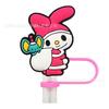 Capa de Canudo Cartoon Melody para Copo Stanley de 40oz, Capa de Canudo à Prova de Poeira, Capa de Poeira Decorativa de Silicone Hello Kitty