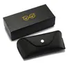 Estuche para Gafas al por Mayor del Fabricante con Tapa, Estuche de Cuero, Estuche Suave de Cuero con Cara Sonriente en Forma de U, Caja de Embalaje Exterior para Gafas de Sol