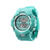 Relojes para Estudiantes al por Mayor del Fabricante, Relojes Electrónicos para Estudiantes de Secundaria y Preparatoria, Serie de Colores Macarrón, Superficie de Espejo, Relojes Electrónicos Deportivos para Niñas