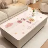 Tapete para Mesa de Centro, Tapete Protetor de Mesa, Tapete de Mesa de Jantar em PVC, Toalha de Mesa de Luxo Leve de Alta Qualidade, Impermeável, à Prova de Óleo, Lavável, Resistente ao Calor