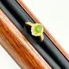 Anillo de Jaspe de Jade Hetian Natural Anillo de Rombos de Jade Venta al por Mayor de Fábrica Dropshipping 1036