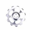 Ánodo de cojinete de rueda guía de disco trasero de bicicleta de montaña, accesorios de bicicleta, equipo de aleación de aluminio, rueda guía 11T, venta al por mayor