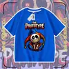 Camisetas de Manga Curta de Verão do Protótipo de Poppy Playtime para Meninos e Meninas, Tops Infantis