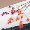 Nueva decoración de flor artificial de campanilla de tallo largo para sala de estar, accesorios de fotografía, paisajismo comercial, decoración del hogar