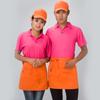 Delantal pequeño negro corto para camareros, hombres y mujeres, para hoteles, restaurantes occidentales, cafeterías, cocinas y chefs.