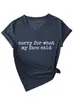 Desculpe pela aparência do meu rosto. Camiseta Feminina Casual Confortável com Decote V e Manga Curta - Amazon Ebay Site Independente
