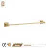 Traje de colgante de baño de oro cepillado de lujo simple transfronterizo de Amazon, toallero de cobre de doble capa para baño