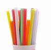 Pajitas de Plástico Transparentes de Colores Grandes, Gruesas, Desechables, Empaquetadas Individualmente, 1000 Unidades para Té de Burbujas, Rígidas y Largas