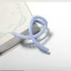 Acessórios de cabelo em cores de doce vazados doces novo grampo de cabelo grande para meninas touca de lavar artefato para coque preguiçoso