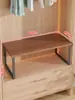 Estante de almacenamiento para armario, estante de gabinete, estante interior en gabinete, organizador de almacenamiento para microondas de escritorio, panel divisor de gabinete de cocina