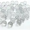 10/11/12/13/14/16/18/20/25mm Bolas de Vidro Transparentes Brancas Altas Bolas de Gude de Vidro Contas Redondas Bola de Vidro