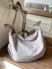 Bolsa Transversal para Mulheres, Bolsa de Lona Moderna, Bolsa de Ombro Casual e Simples, Bolsa de Bolinho Estilo Preguiçoso para Estudantes Universitários