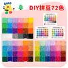 Set completo de materiales para hacer cuentas con paleta de colores, juguete educativo de cuentas para armar