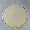 1 pieza Cesta Redonda Hecha a Mano Creativa Base para DIY Almacenamiento Base de Madera Natural Placa Gancho Base para Bolsa Tejida