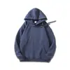 Moletom com Capuz Unissex de Caimento Solto e Ombros Caídos para Outono e Inverno, Uniforme Escolar, Roupa para Atividades de Trabalho, Impressão de Logotipo Personalizado, Atacado