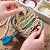 Nuevo joyero de alta gama y exquisito 2026 para guardar pulseras, collares y otros accesorios; también adecuado para guardar objetos pequeños como carteras