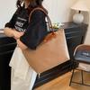 Bolsa de ombro casual de grande capacidade para todos os tipos de macarrão macio, popular deste ano, para mulheres, bolsa de viagem de nicho, bolsa de axila